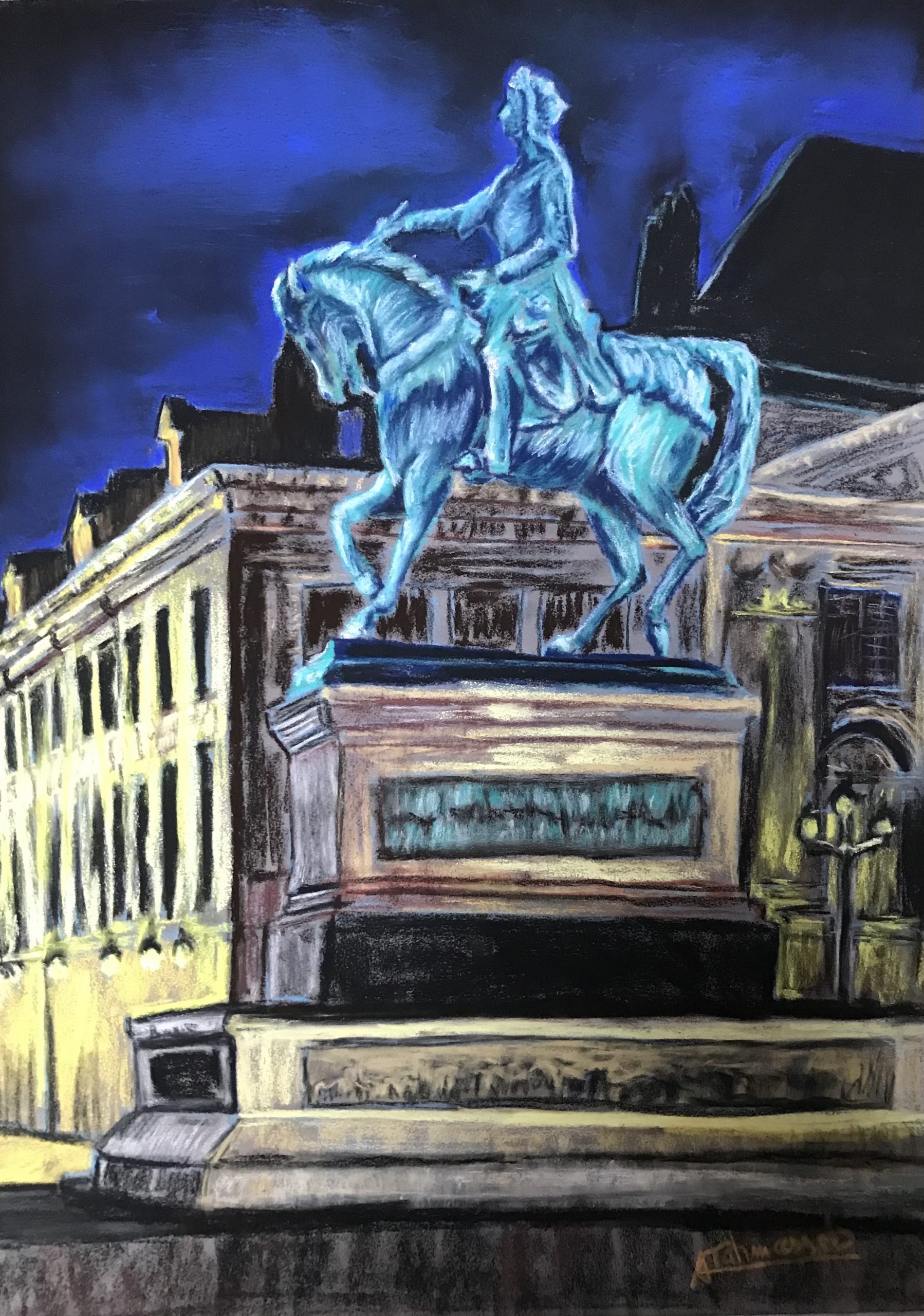La statue de Jeanne d'Arc